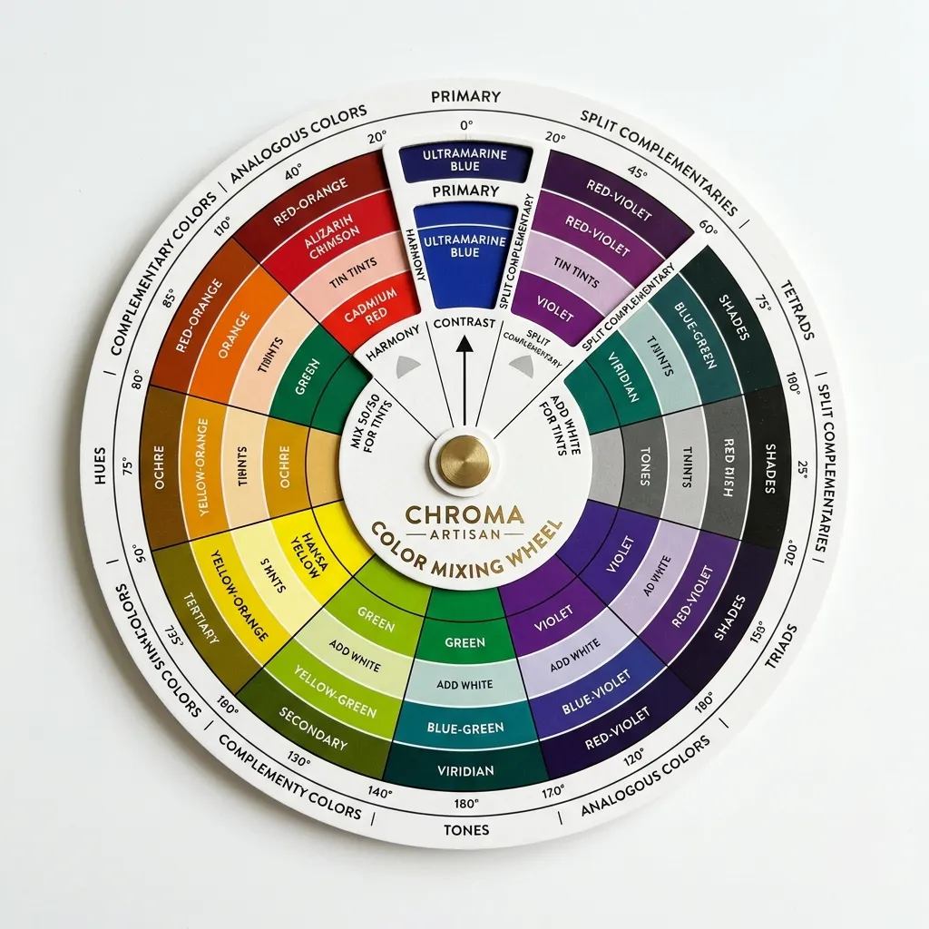 Pocket Color Mixing Guide